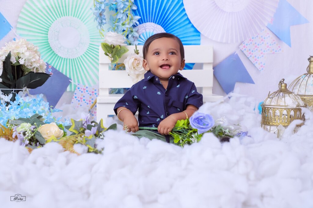 Toddler Snow Blue Theme With Bench Setup 228